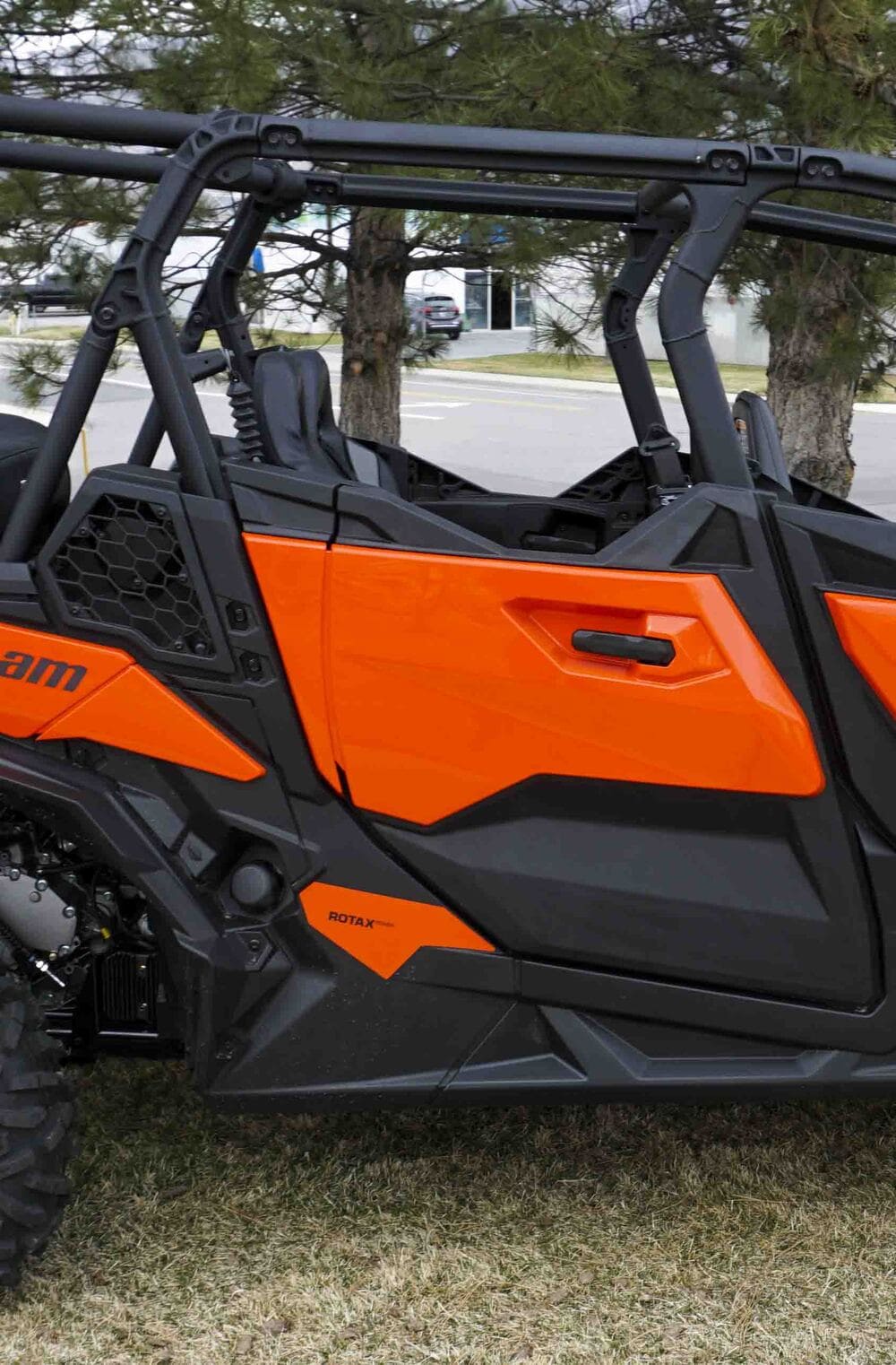 UTVMA '19-'25 Can-Am Maverick Sport Max Rear Bench w/ Harnesses