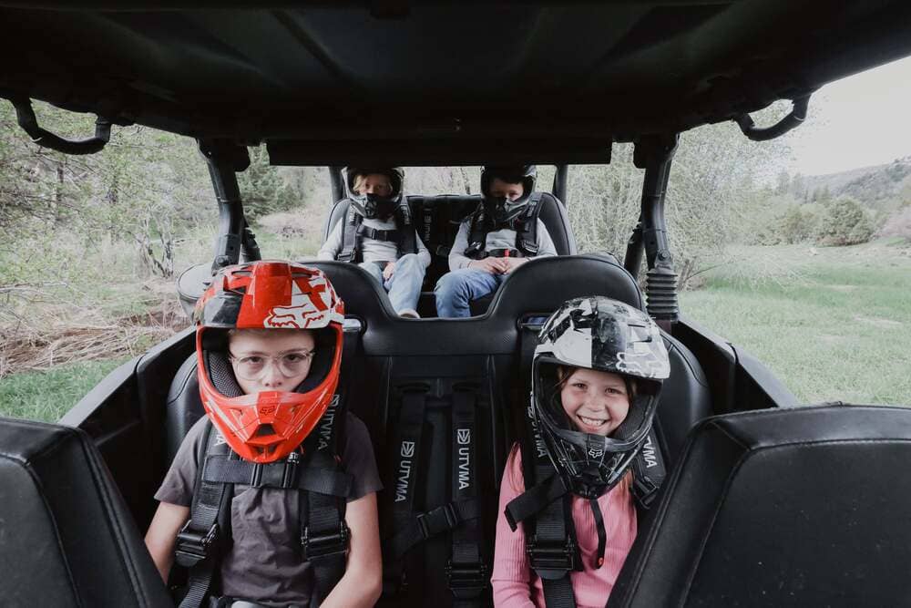 UTVMA '19-'25 Can-Am Maverick Sport Max Rear Bench w/ Harnesses