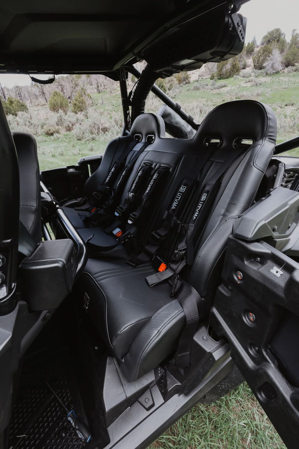 UTVMA '19-'25 Honda Talon 4 Rear Bench Seat w/ Harnesses