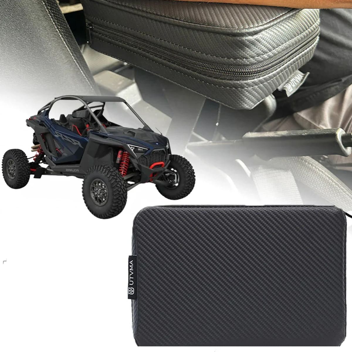 UTVMA '20-'24 Polaris RZR Pro 2 Seater Front Armrest with Bracket