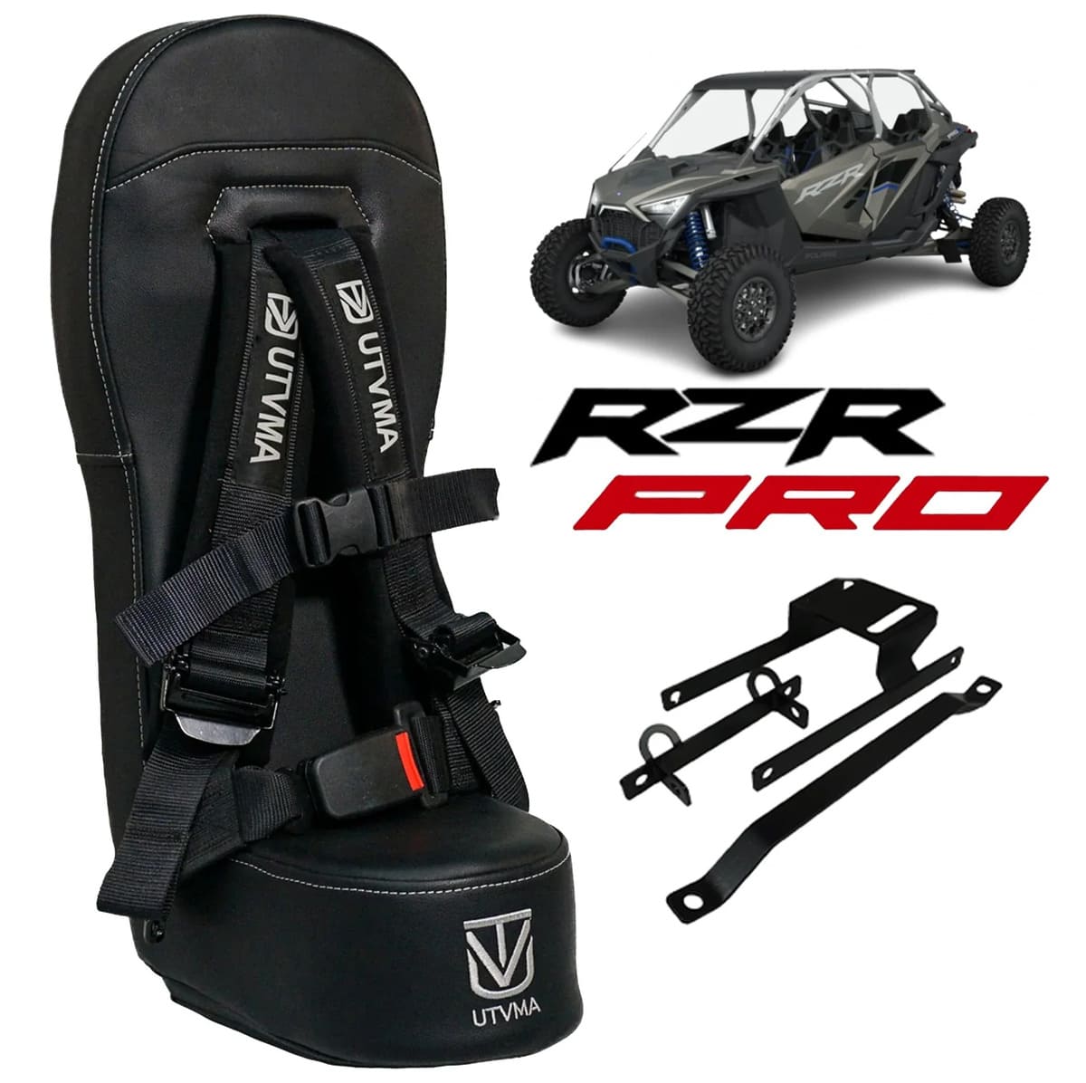 UTVMA '20-'24 Polaris RZR Pro R 4 Rear Bump Seat