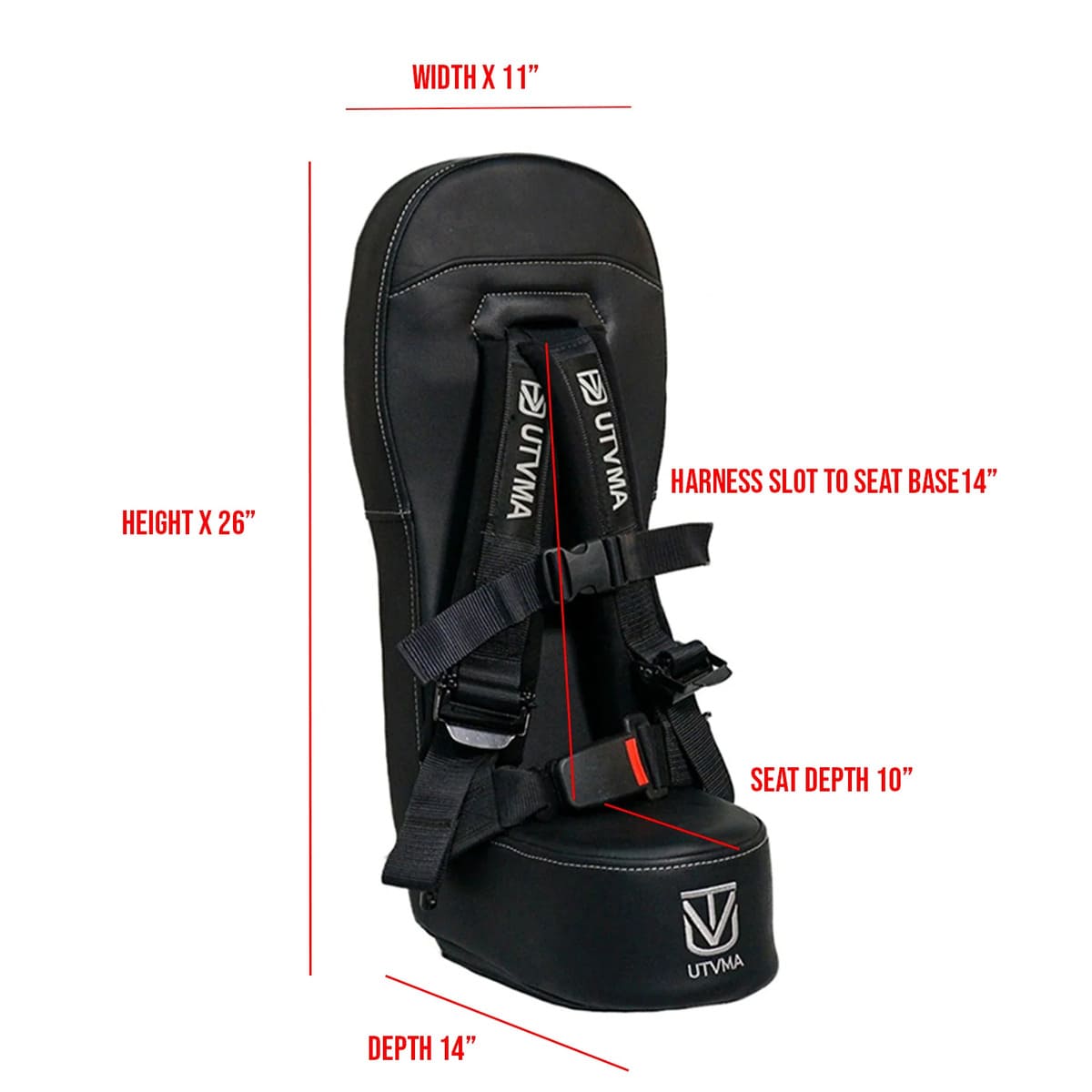 UTVMA '20-'25 Polaris RZR Pro R Front Bump Seat