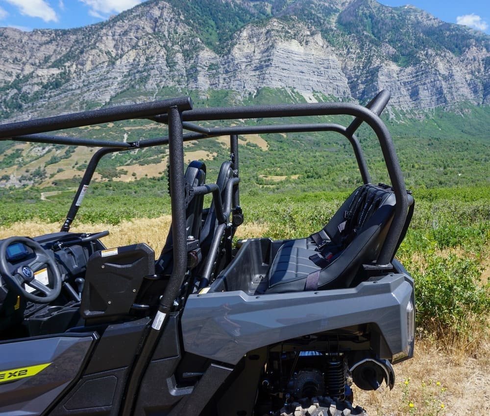 UTVMA '21-'24 Yamaha Wolverine RMAX 2 Backseat & Roll Cage Kit