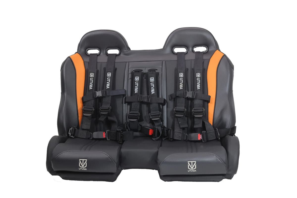 UTVMA '21-'25 Can-Am Commander Max Front Bench Seat w/ Harnesses