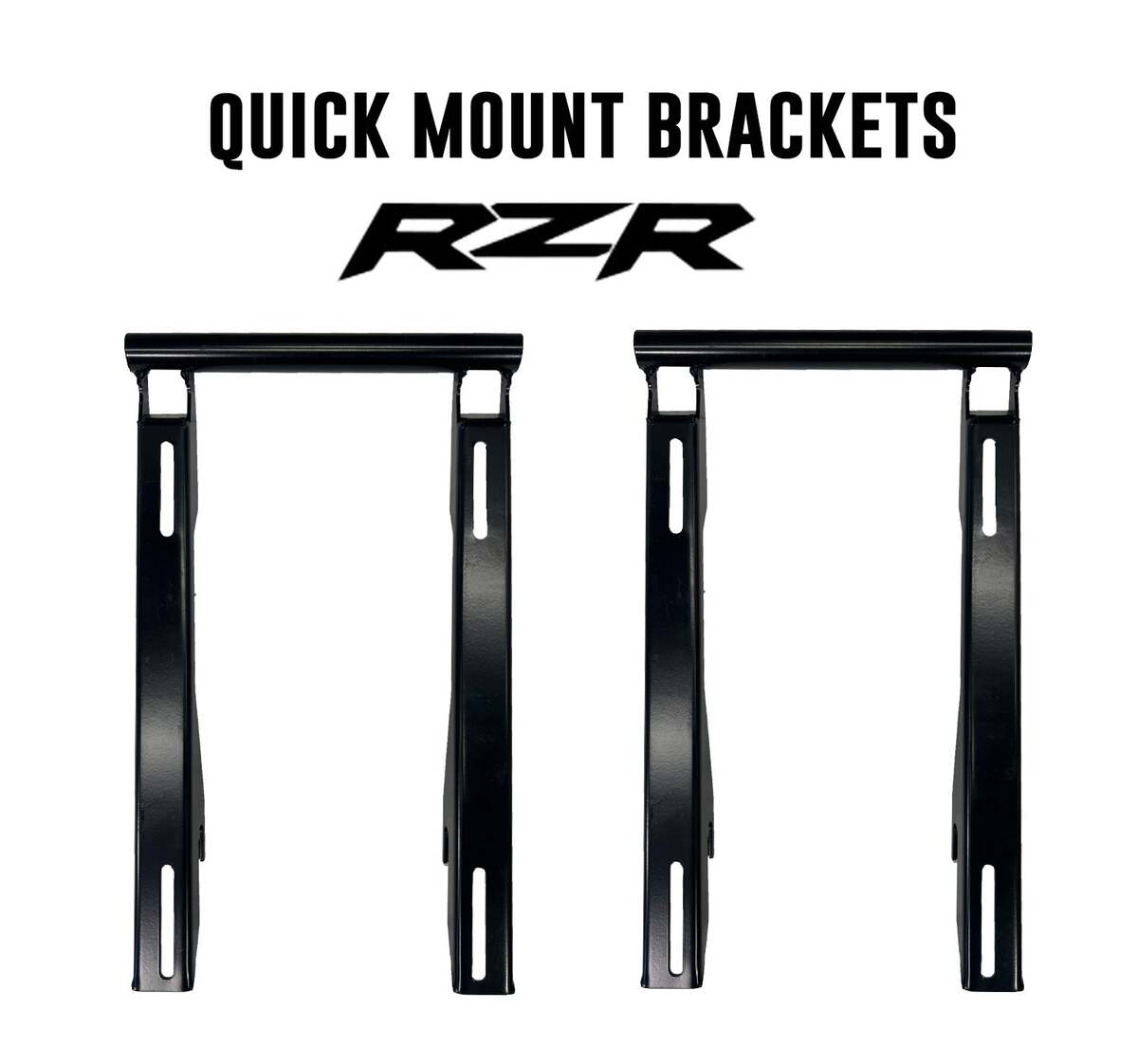 UTVMA '22-'24 Polaris RZR Turbo R Weekender Series Front Bucket Seats W/ Quick Mount Bracket