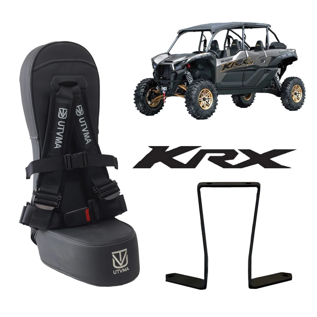 UTVMA '23-'24 Kawasaki KRX 4 Rear Bump Seat