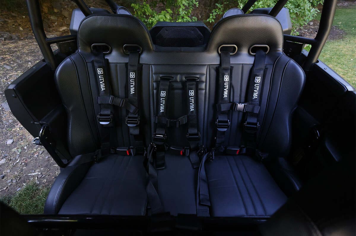 UTVMA '23-'25 Kawasaki KRX 4 Rear Bench Seat w/ Harnesses