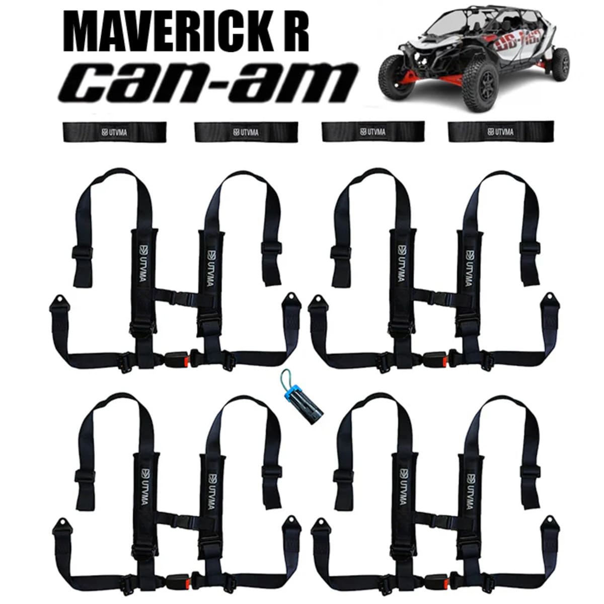 UTVMA '24-'25 Can-Am Maverick R Harness Kit