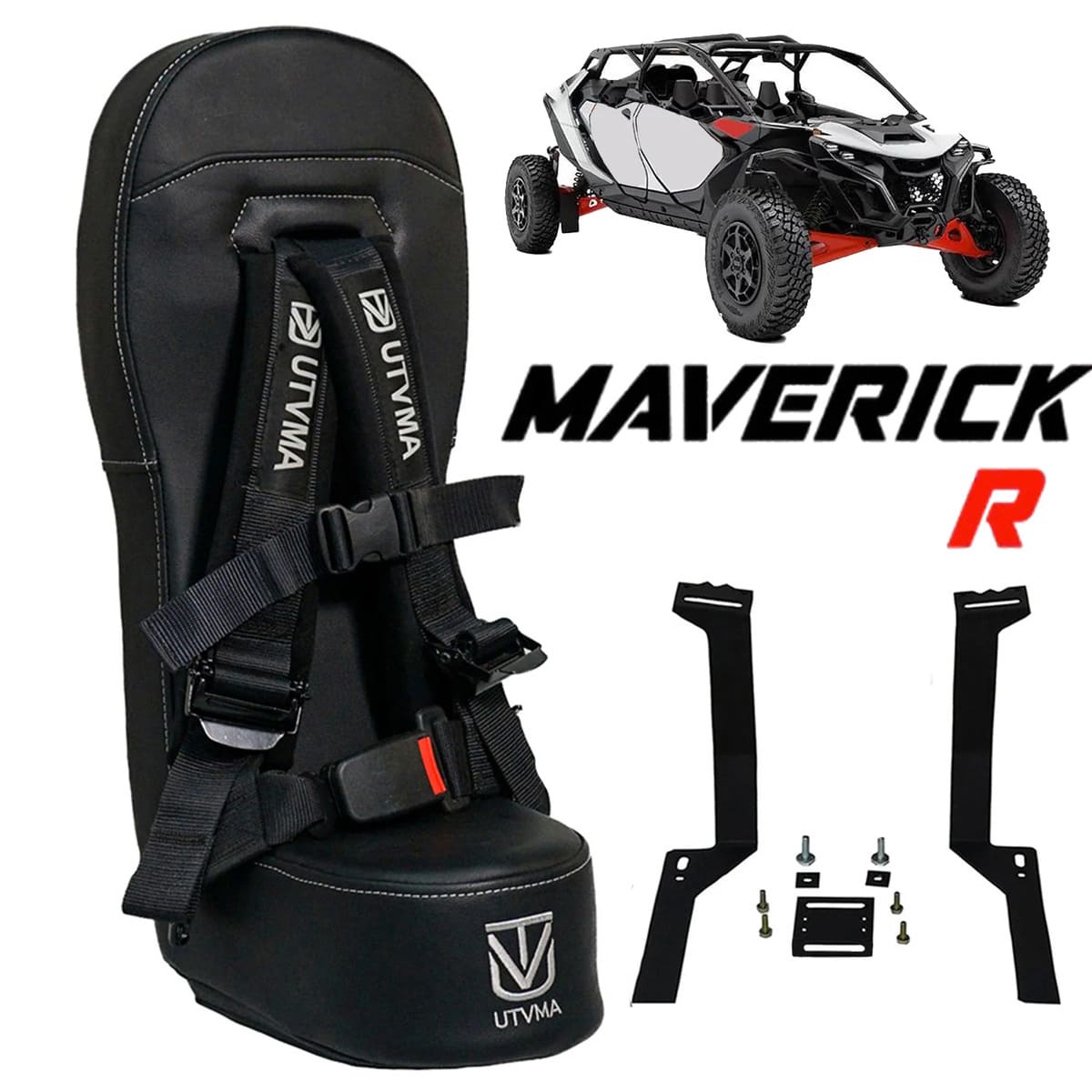 UTVMA '25 Can-Am Maverick R Max Front Bump Seat