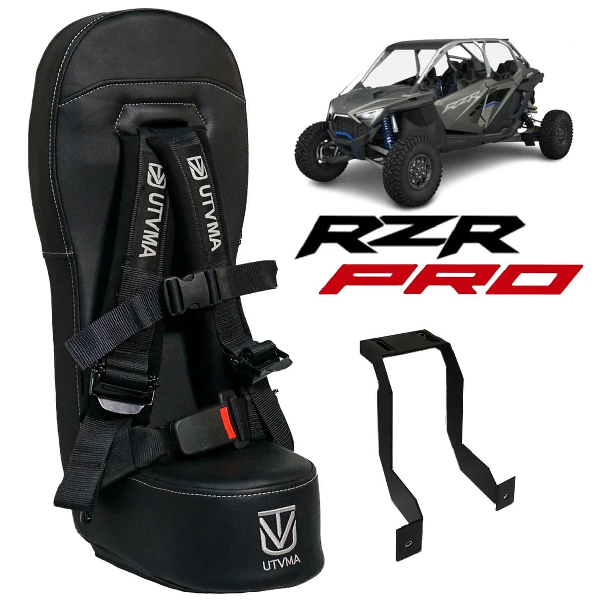 UTVMA '25+ Polaris RZR 4 Pro XP/Pro S/Pro R Front Bump Seat