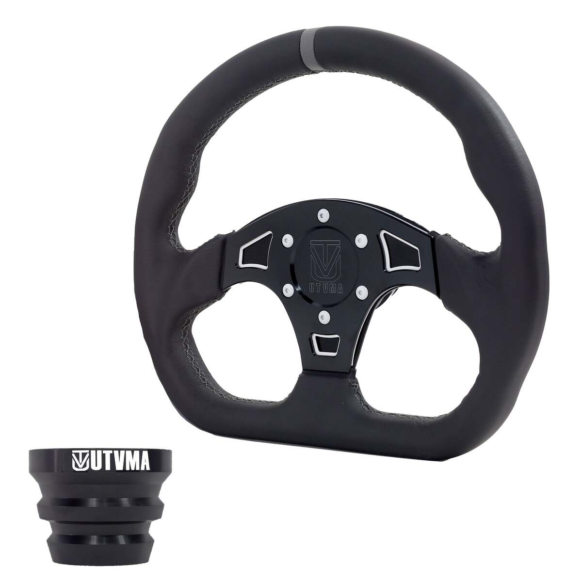 UTVMA DriftX Leather Steering Wheel With Hub