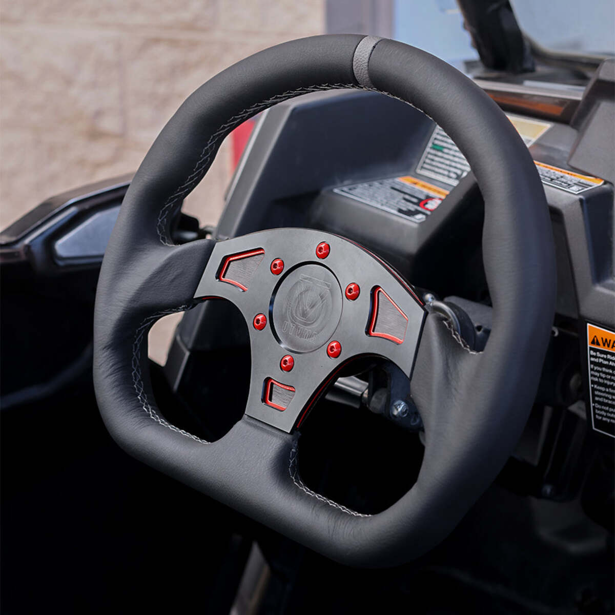 UTVMA DriftX Leather Steering Wheel With Hub