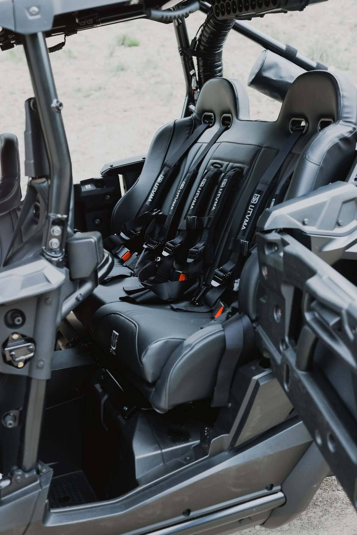UTVMA Honda Talon 4 Rear Bench Seat W Harnesses