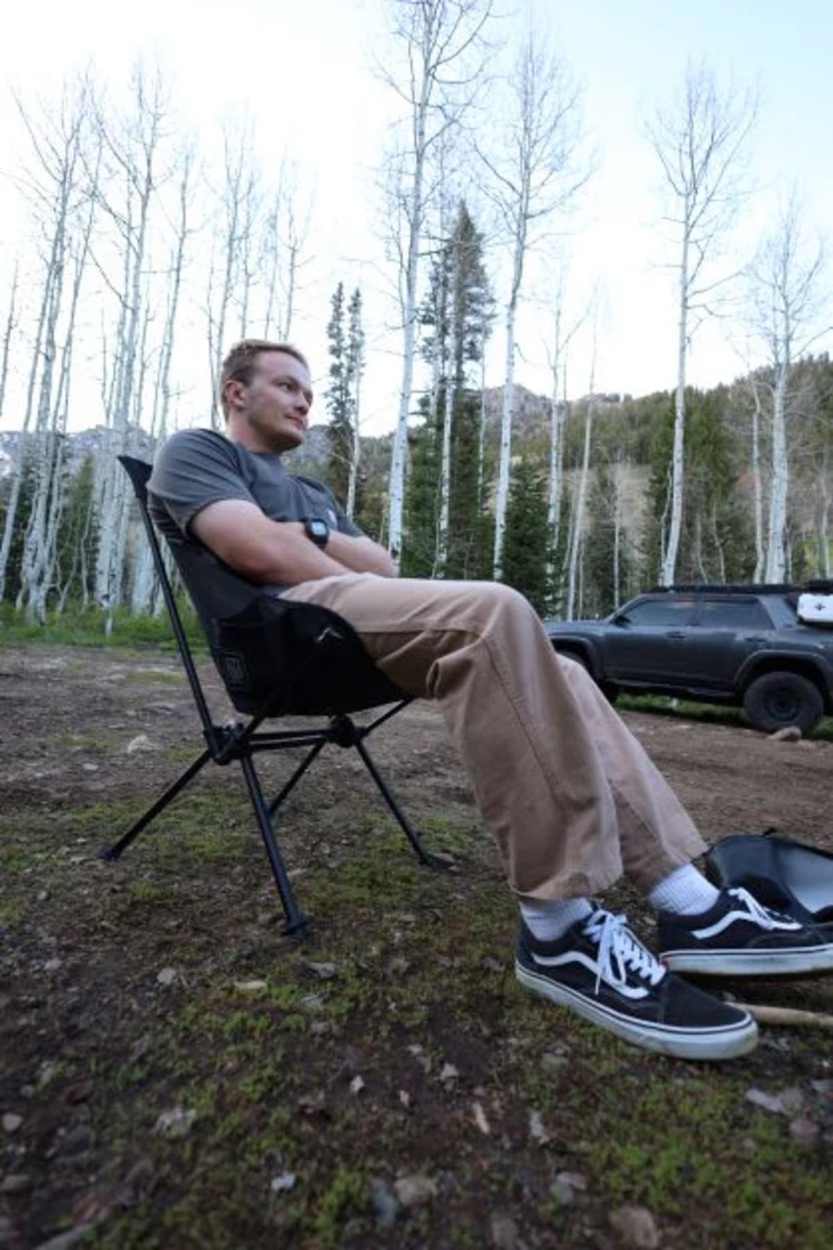 UTVMA Large Camp Chair w/ Roll Cage Bag