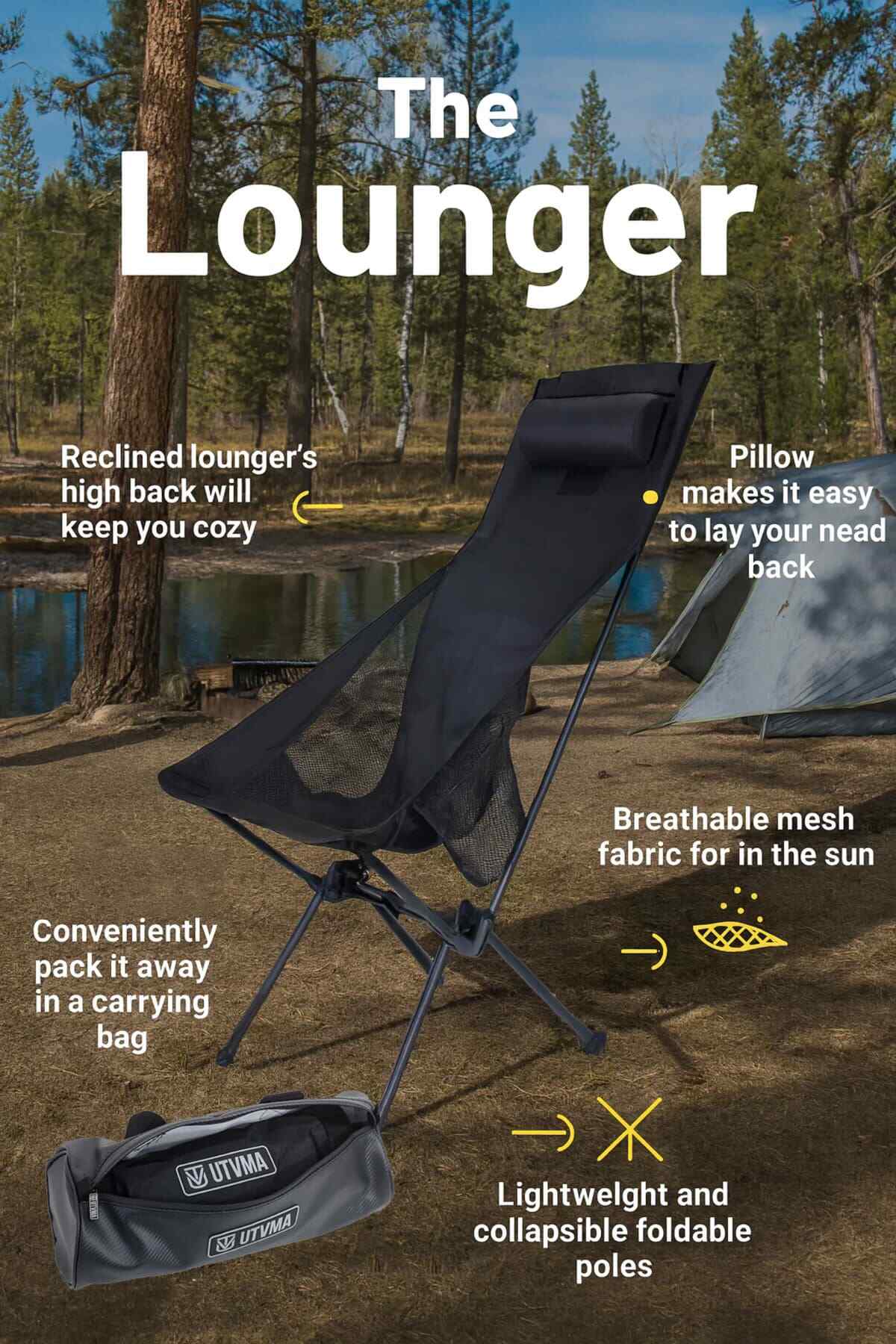 UTVMA Trail Lounger w/ Roll Cage Bag