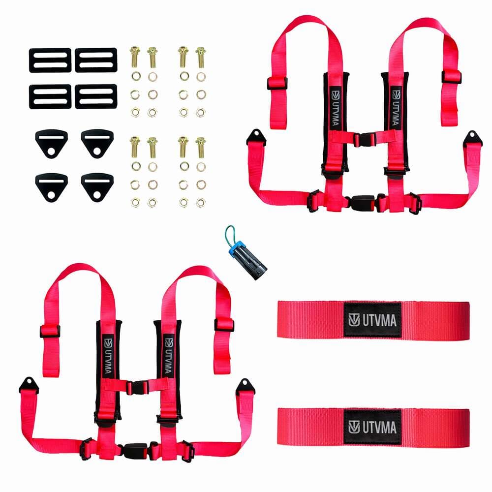 UTVMA Two Harness Pack Auto Buckle w/ Harness Collars
