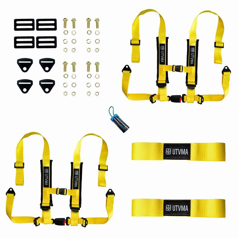 UTVMA Two Harness Pack Auto Buckle w/ Harness Collars