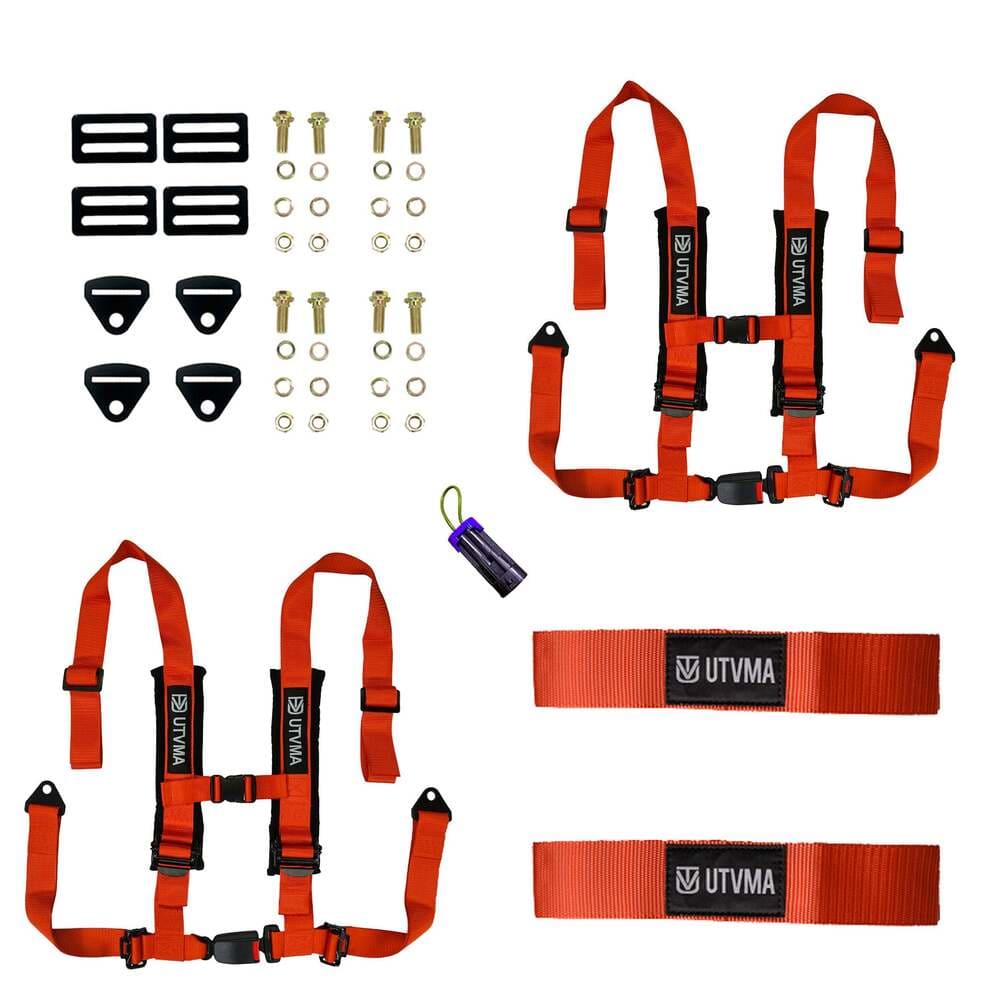 UTVMA Two Harness Pack Auto Buckle w/ Harness Collars