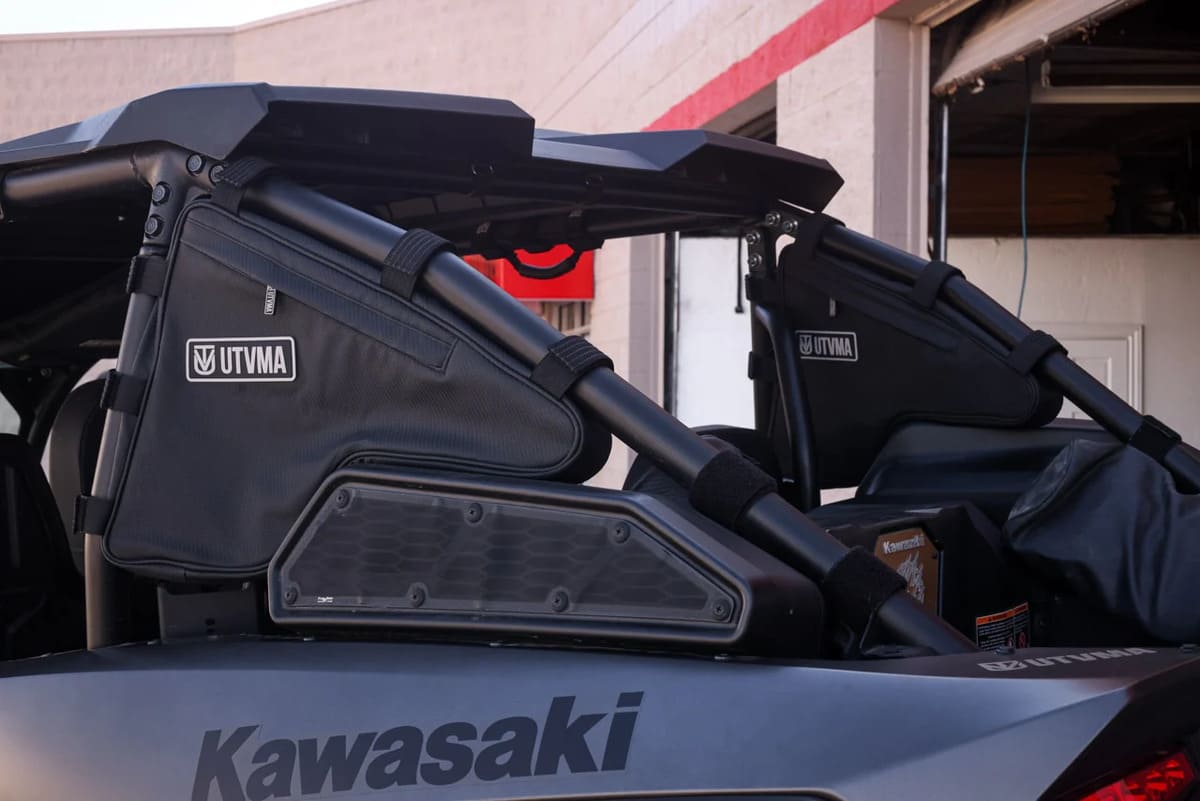 UTVSA '20-'25 Kawasaki KRX 1000 2/4 Seater Trail Rack/Truss Bag - Set of 2