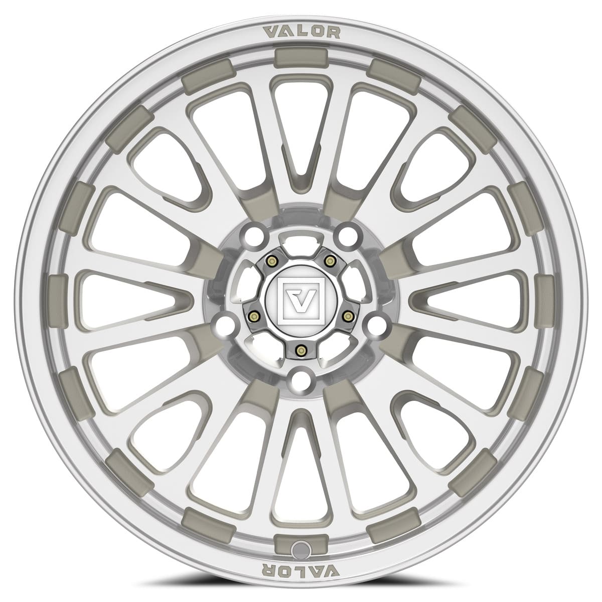 Valor Off-Road V14 UTV Wheel - Raw Machined