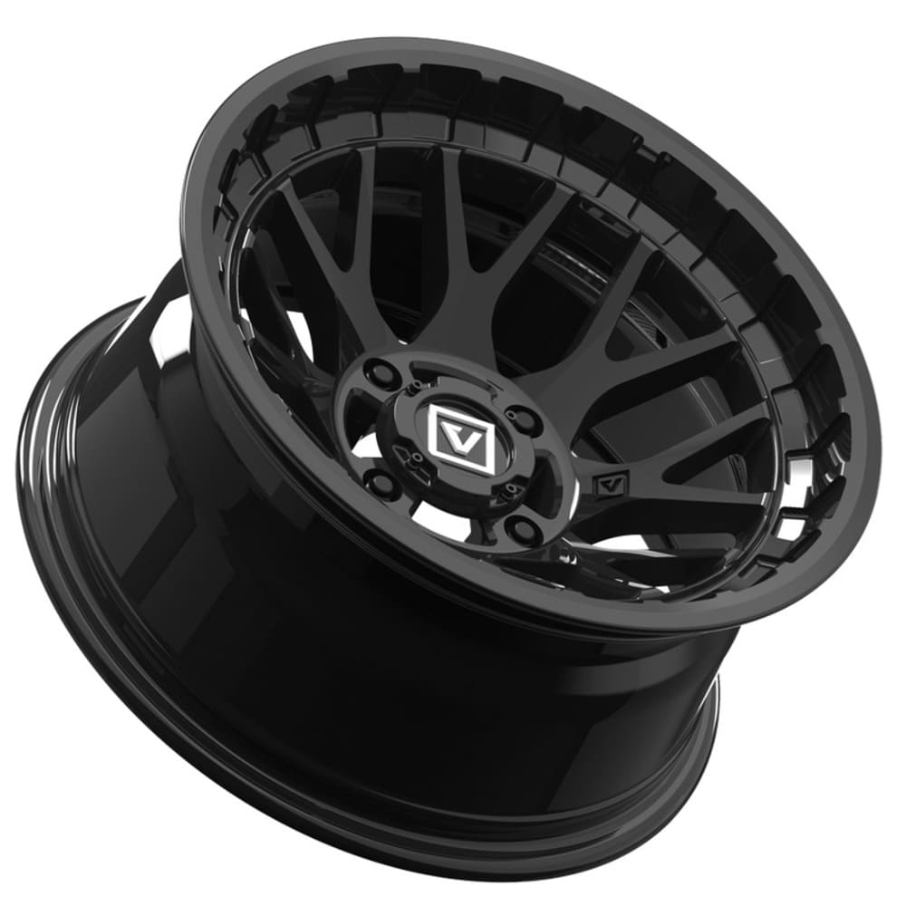 Valor Offroad 30" Alpha on 14x7 V03 UTV Wheel & Tire Kit