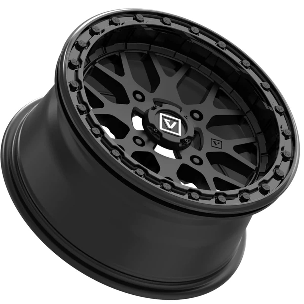 Valor Offroad Alpha on 15x7 V07 SB UTV Wheel & Tire Kit