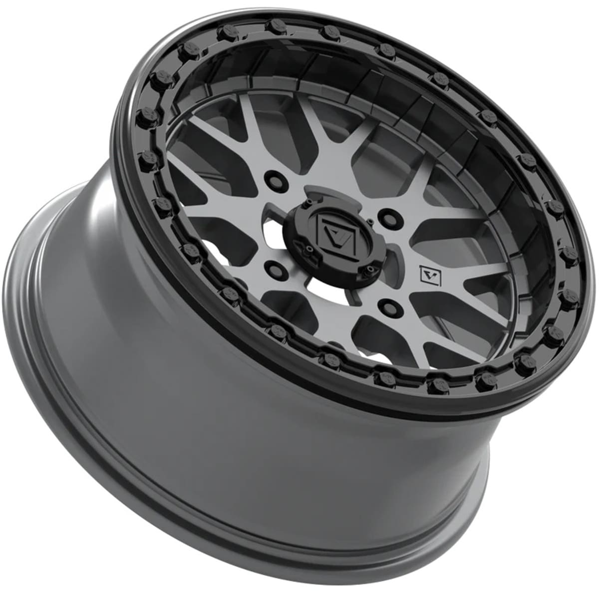 Valor Offroad Alpha on 15x7 V07 SG UTV Wheel & Tire Kit