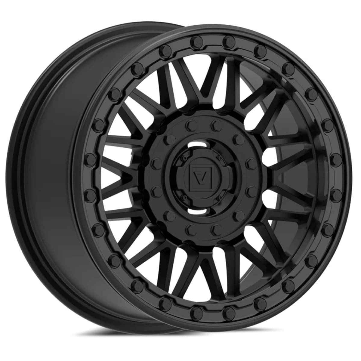 Valor Offroad Alpha on 15x7 V08 SB UTV Wheel & Tire Kit