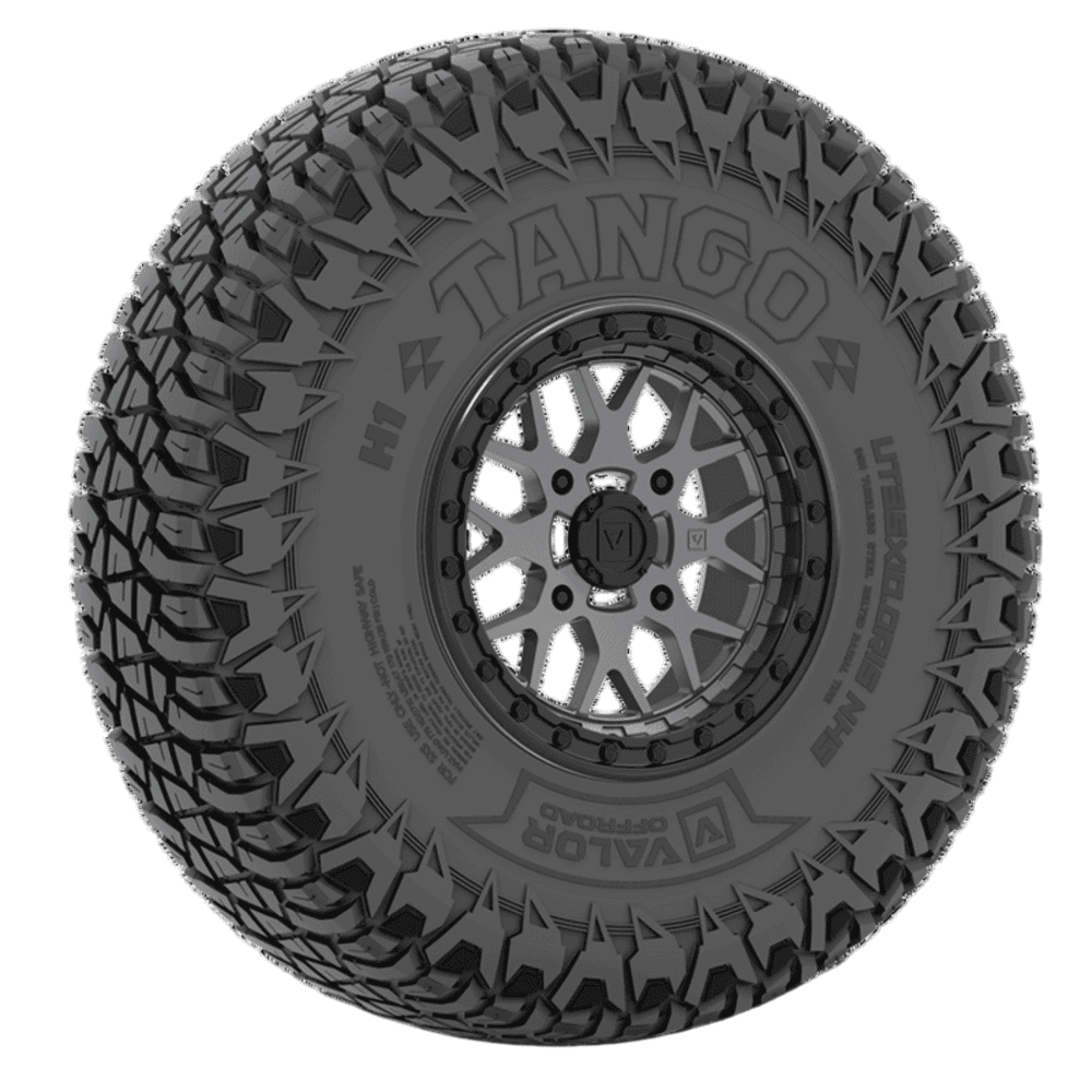 Valor Offroad Tango on 15x7 V07 SG UTV Wheel & Tire Kit