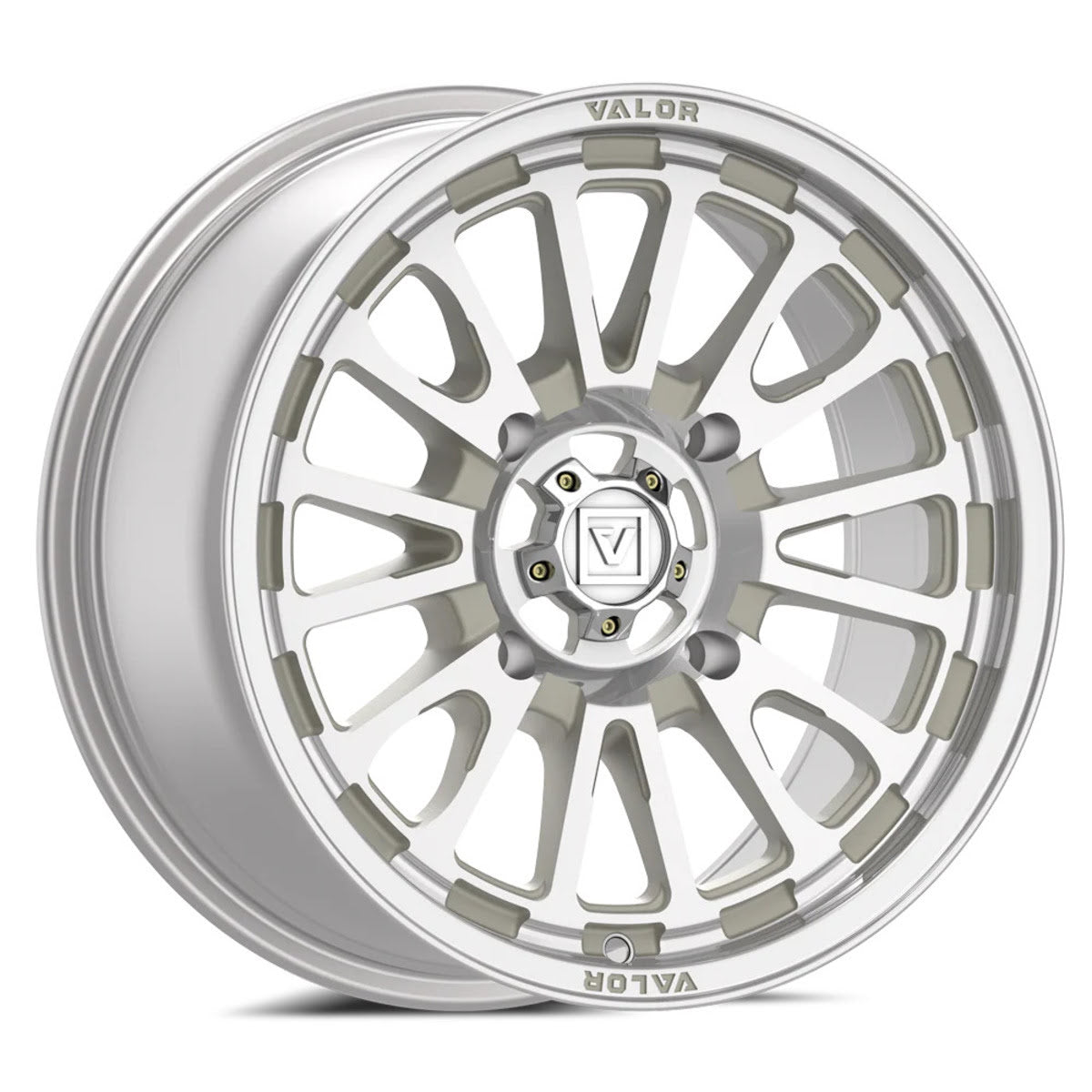 Valor Offroad Tango on 15x7 V14 RM UTV Wheel & Tire Kit