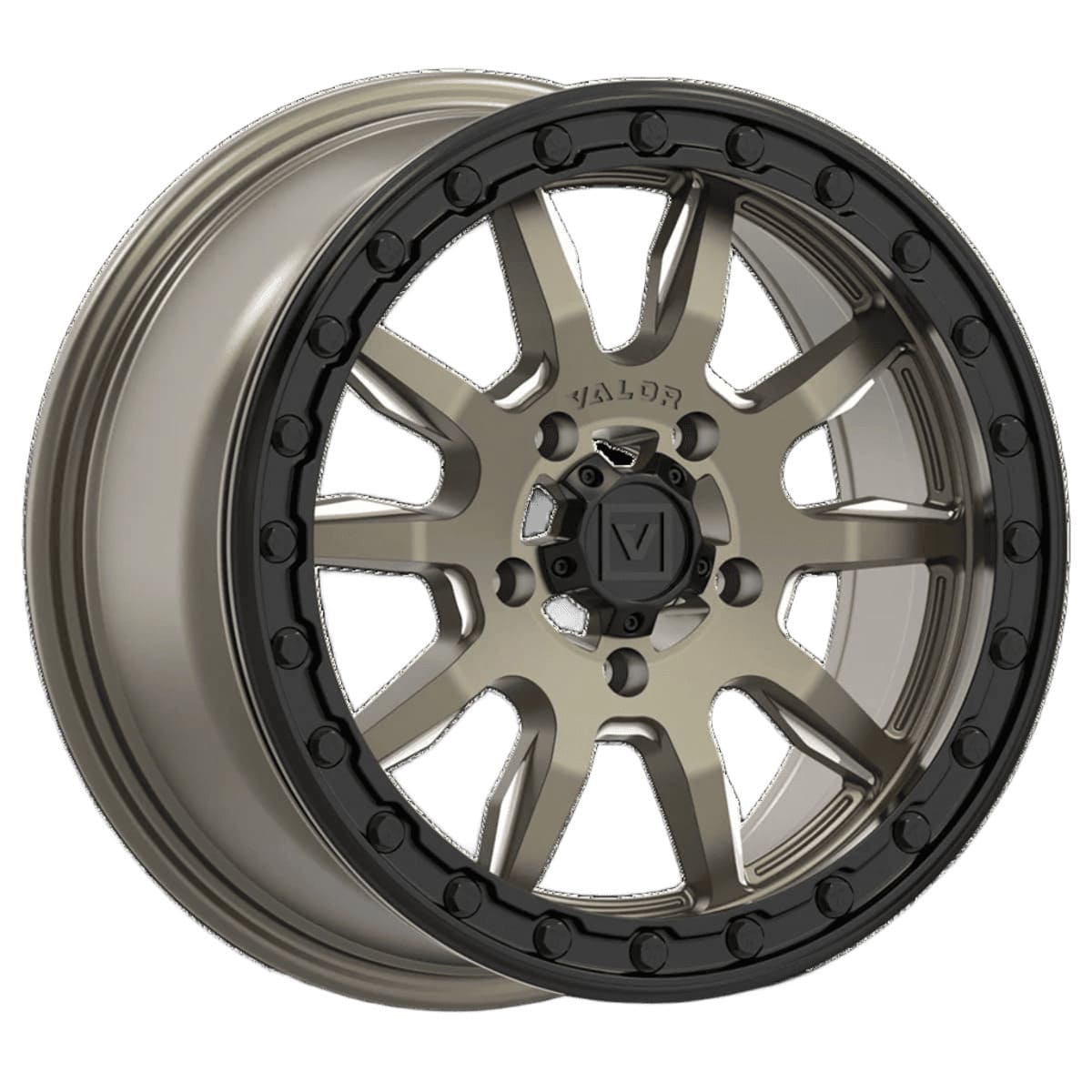 Valor Offroad V15 Satin Bronze UTV Wheel