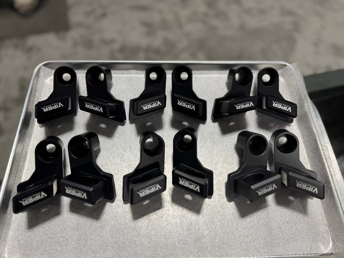 Viper Machine Polaris Xpedition Billet Whip Mounts - Pair