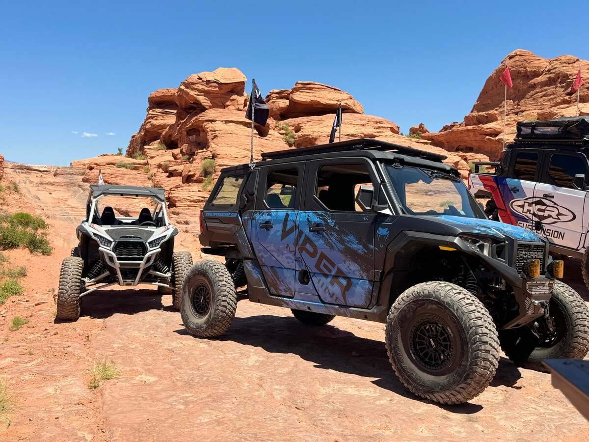 Viper Machine Polaris Xpedition Billet Whip Mounts - Pair