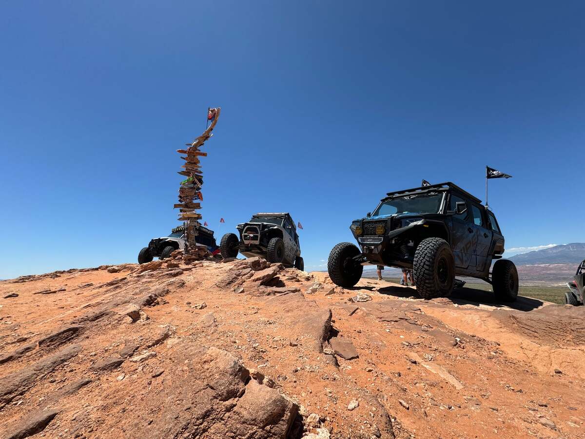 Viper Machine Polaris Xpedition Billet Whip Mounts - Pair