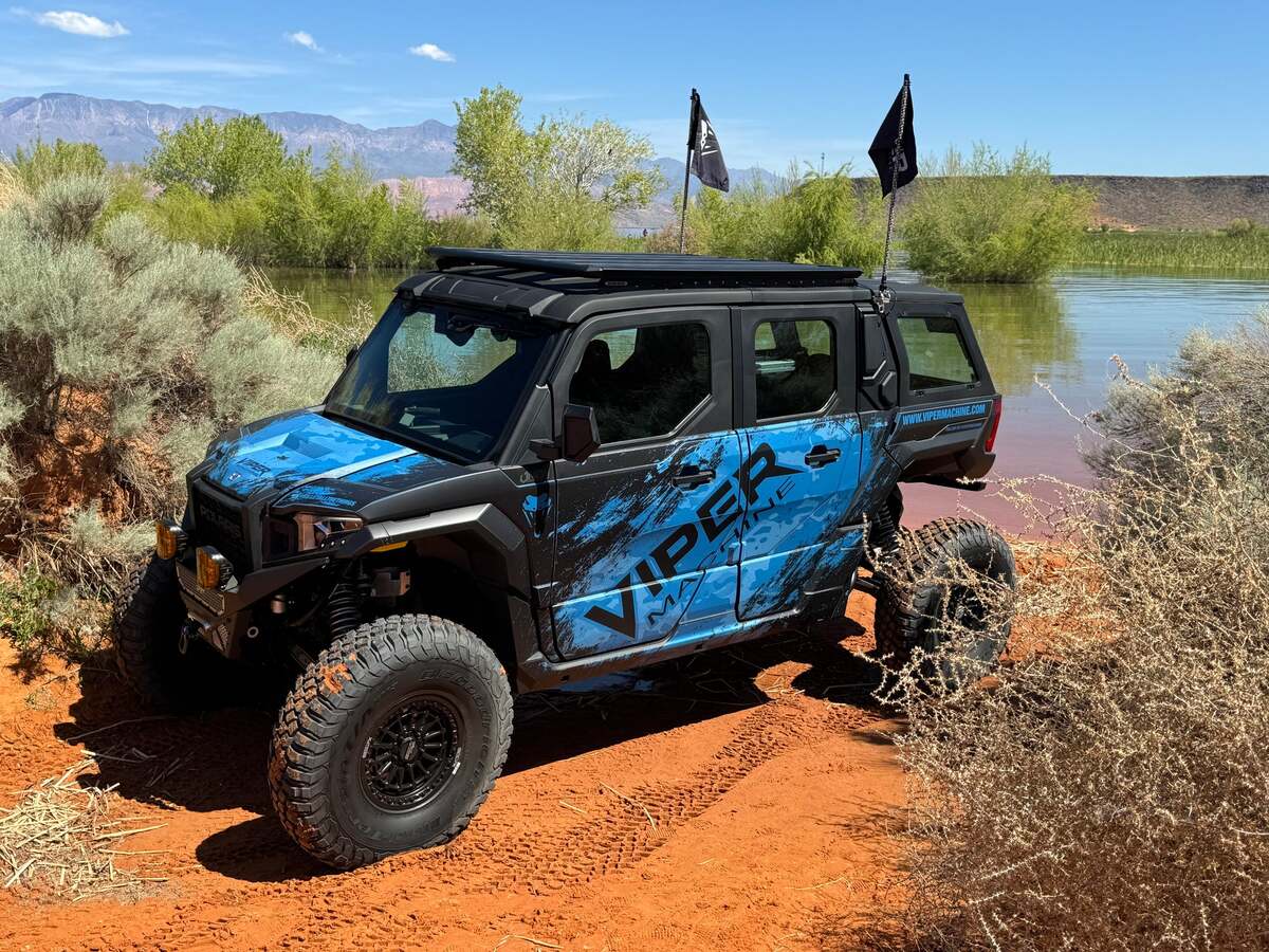 Viper Machine Polaris Xpedition Billet Whip Mounts - Pair