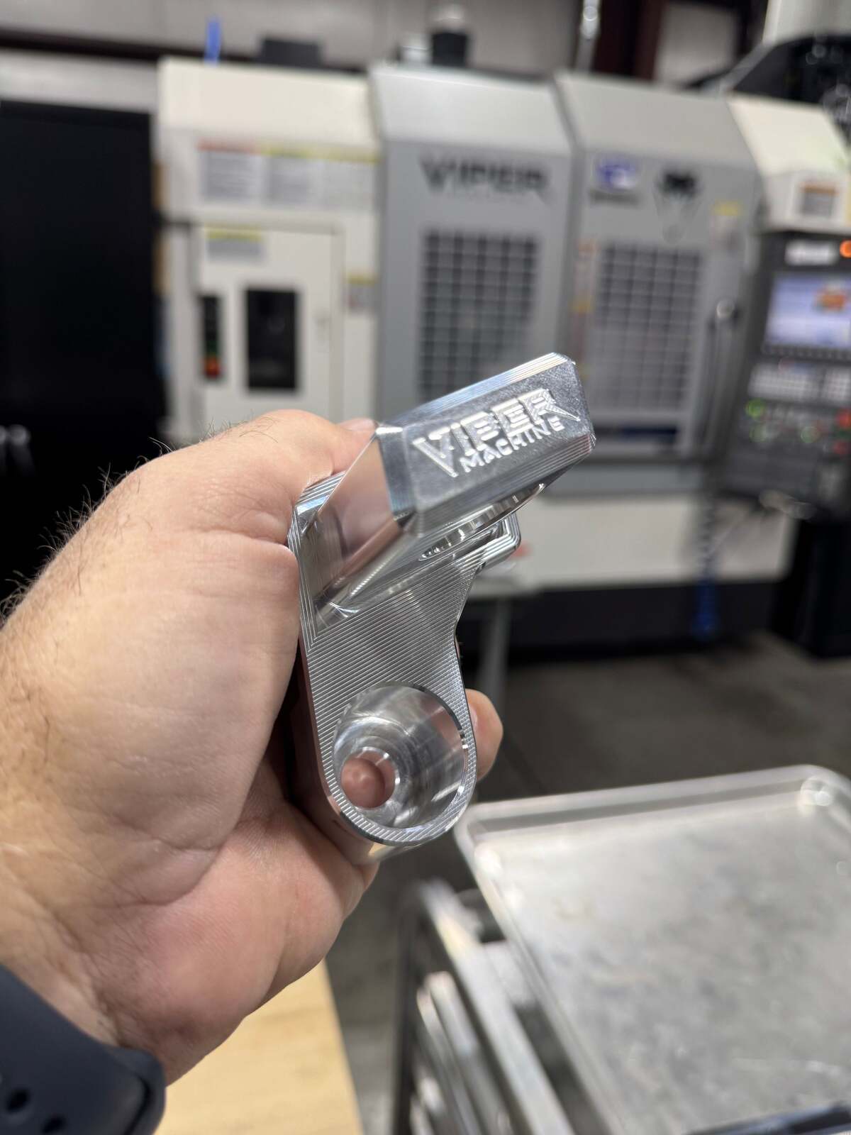 Viper Machine Polaris Xpedition Billet Whip Mounts - Pair