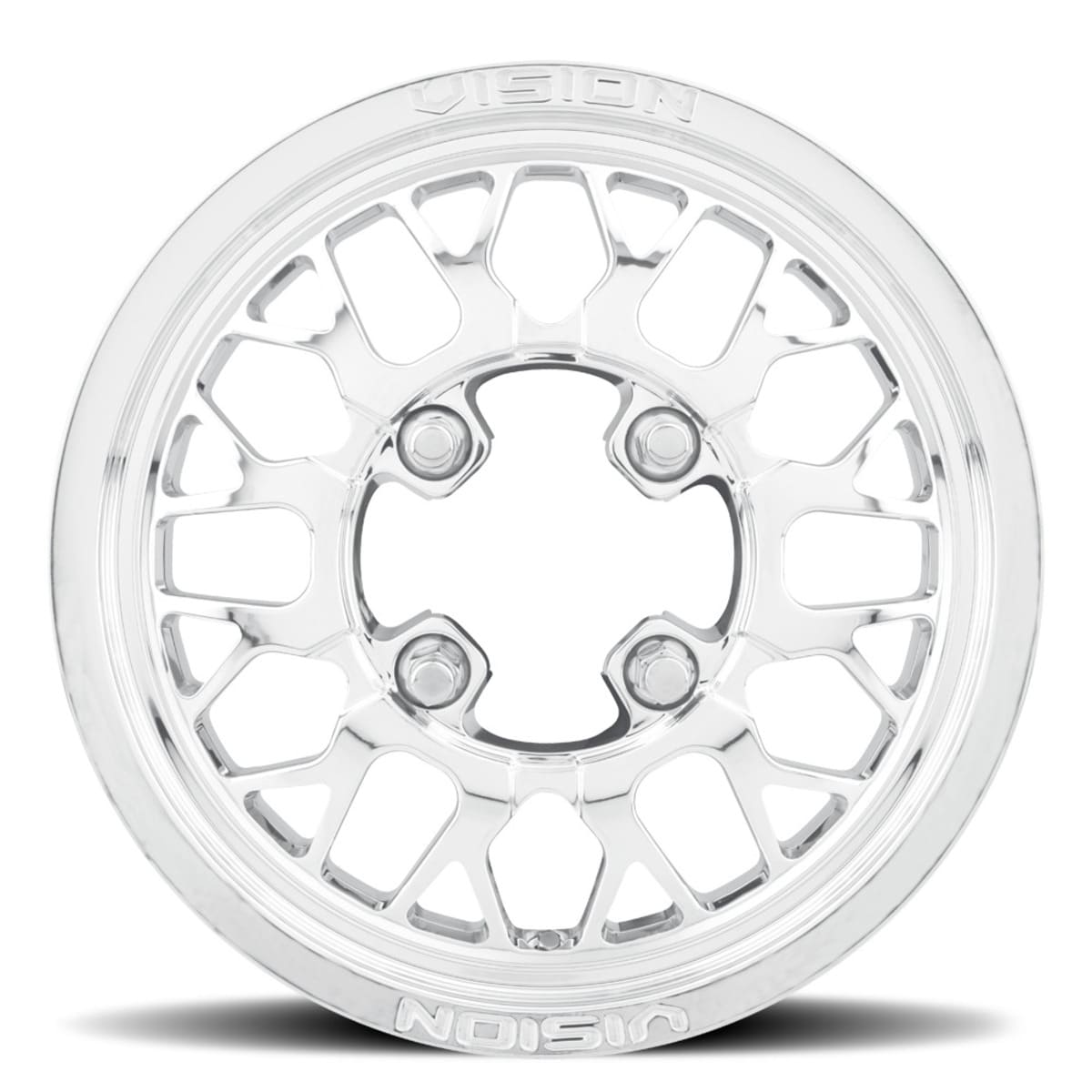 Vision Wheel 4 Lug 346 Storm - Polished