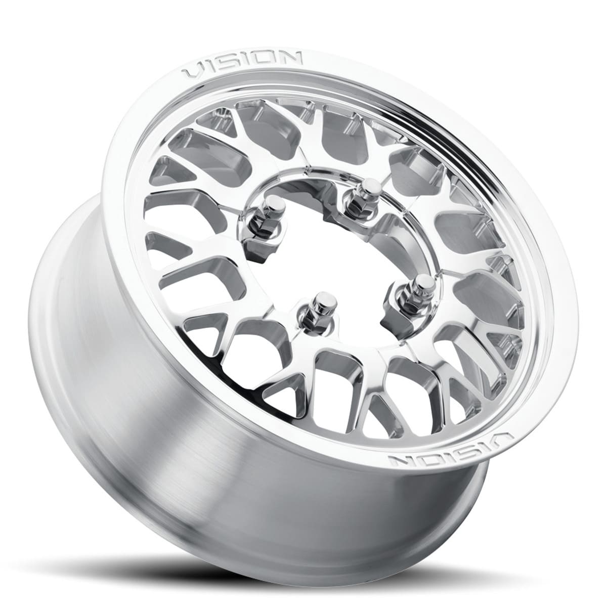 Vision Wheel 4 Lug 346 Storm - Polished