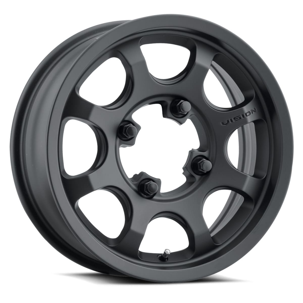 Vision Wheel 4 Lug 351 Flow UTV - Satin Black