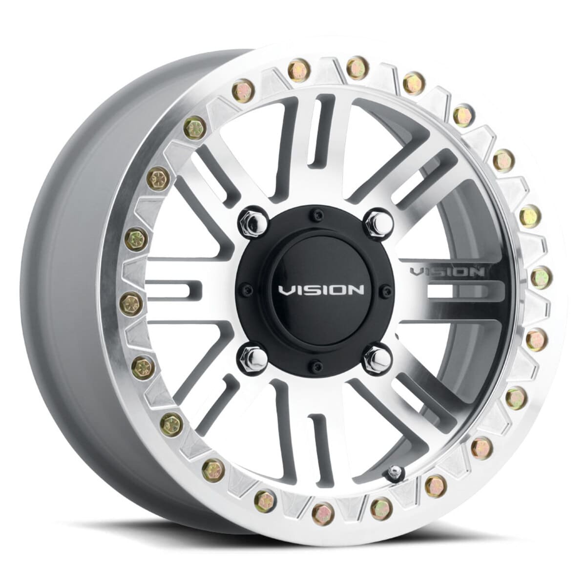 Vision Wheel 4 Lug 356BL Manx 2 Beadlock - Machined