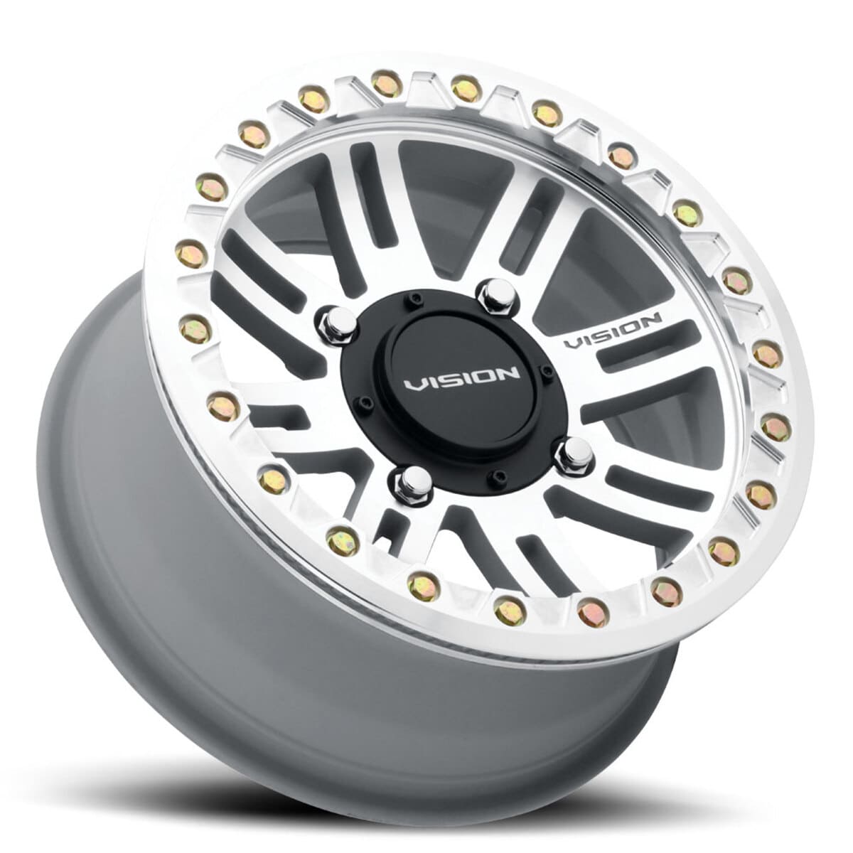 Vision Wheel 4 Lug 356BL Manx 2 Beadlock - Machined