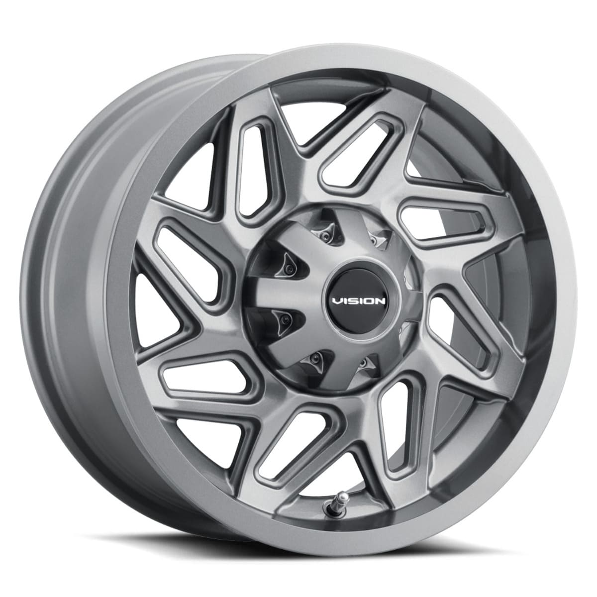 Vision 4 Lug Wheel 361 Spyder - Gunmetal