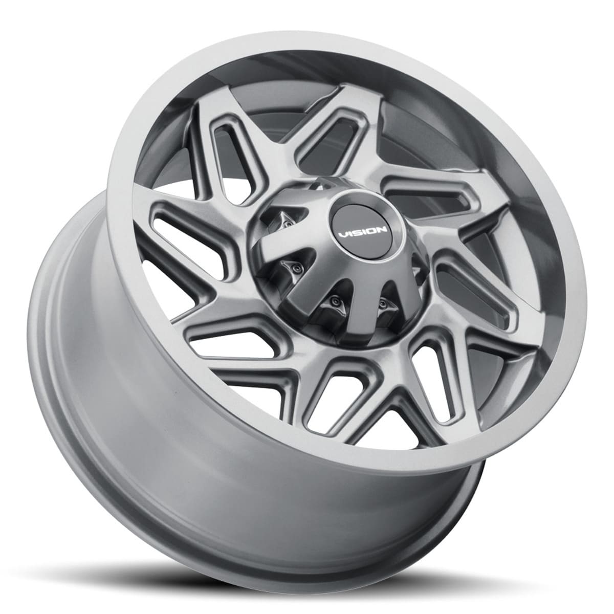 Vision 4 Lug Wheel 361 Spyder - Gunmetal