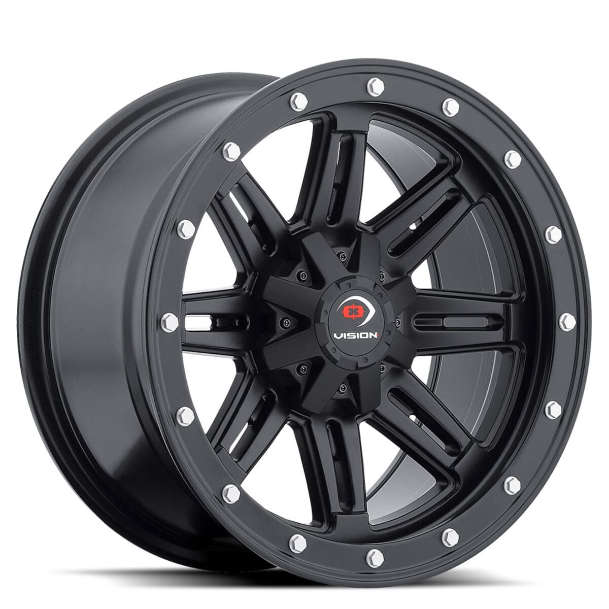 Vision Wheel 4 Lug 550 Five-Fifty - Matte Black