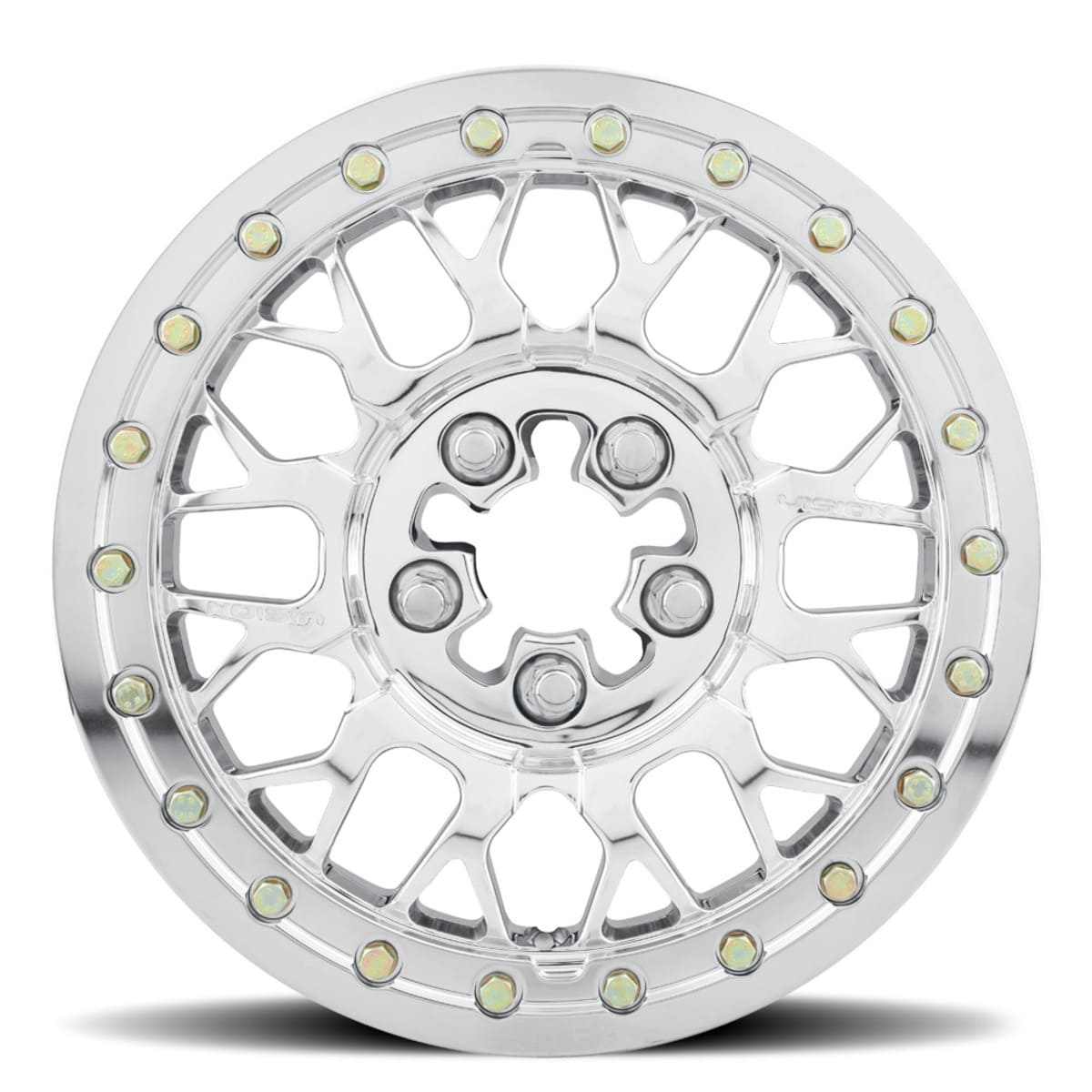 Vision Wheel 5 Lug 346BL Storm - Polished Beadlock