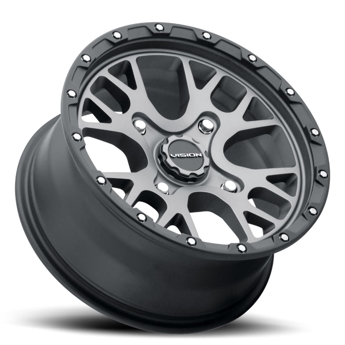 Vision Wheel 4 Lug 545 Rocker - Satin Grey