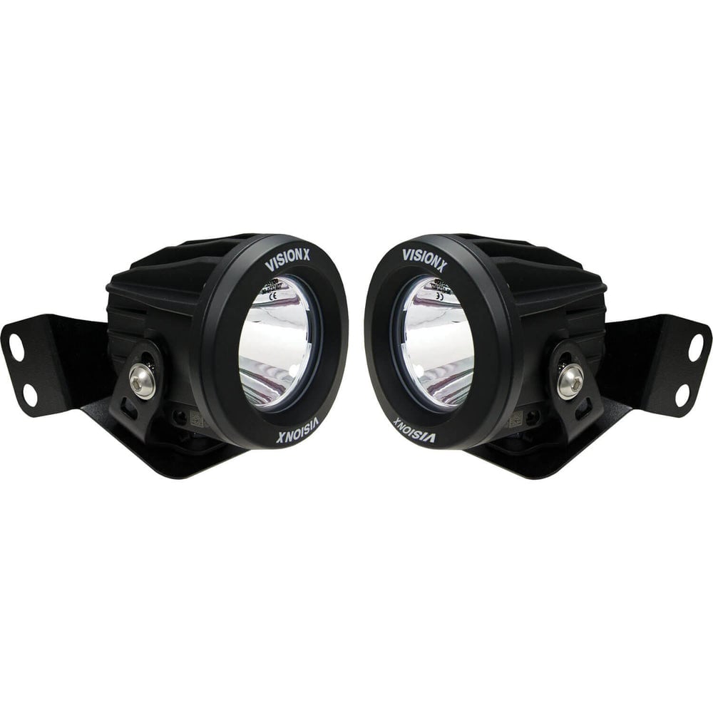 Vision X 08-19' Polaris RZR A-Pillar Mount with lights