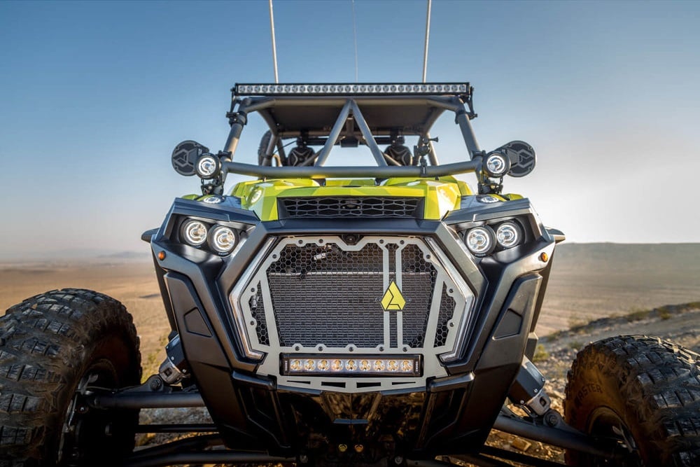 Vision X 3.7" Optimus Round 15º White Halo Light Kit