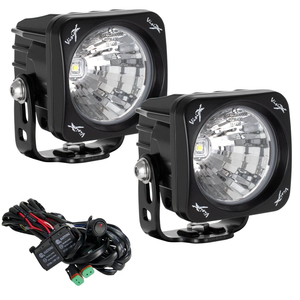 Vision X 3" Optimus Square 20º Beam LED Light Kit