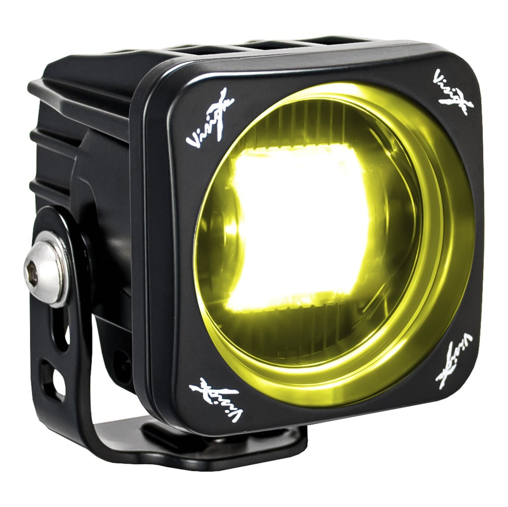 Vision X 3" Square CG2 SAE LED Light Cannon Kit